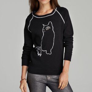 Rare Marc Jacobs Rue Black Cat Intarsia 